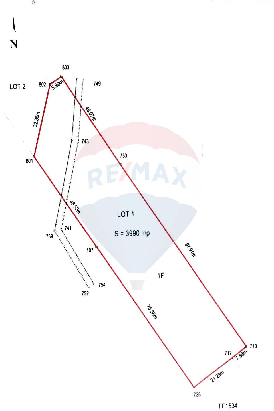 Teren Rasnov, Valea Panicelului 4253mp, izvor pe teren