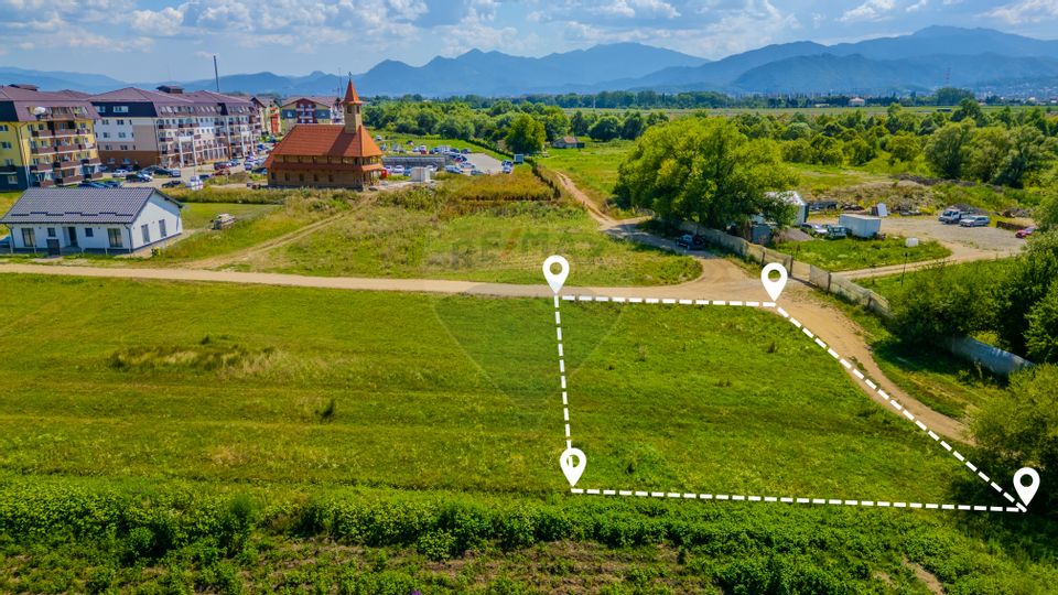 Teren intravilan 947 mp de vânzare – Sanpetru, Strada Drumul cu Plopi
