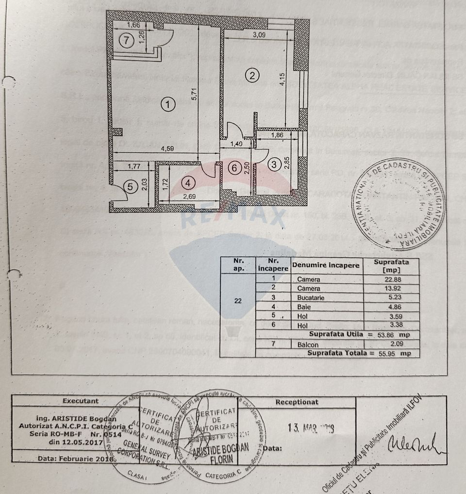 2 room apartment | 56 sqm | Pepper | 3/10 | Underground parking