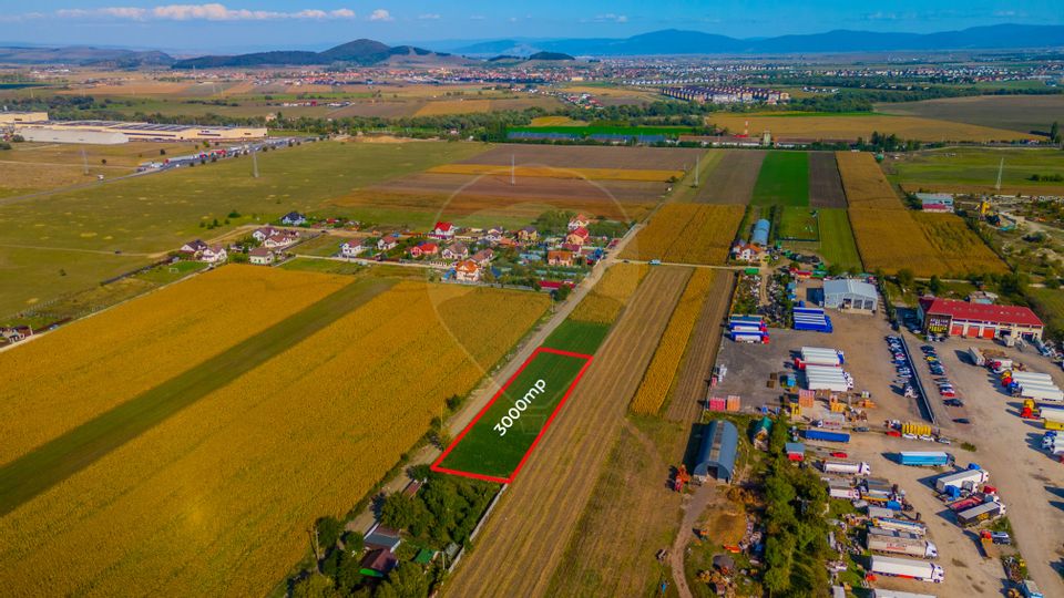 Land 3,000sqm Stupinii Prejmerului / Strada Plaiului