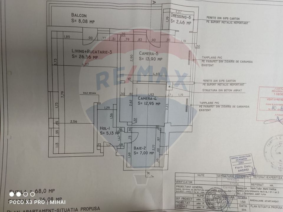 Apartament 3 camere 1 Decembrie de Vanzare