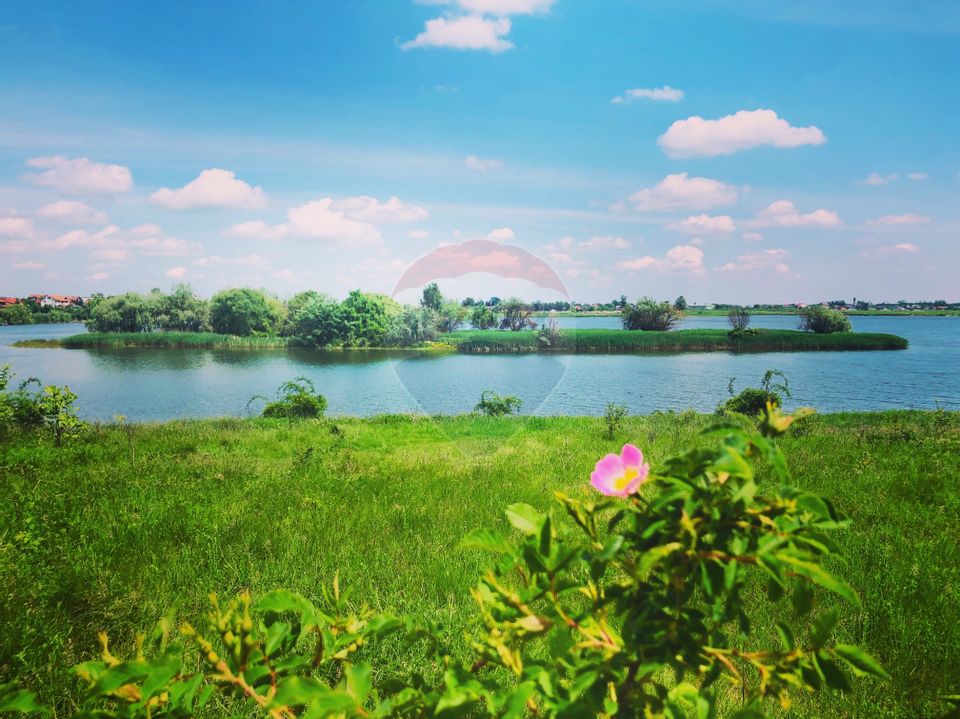 Built-up land 1000sqm for sale, Zmeul Crevedia Lake