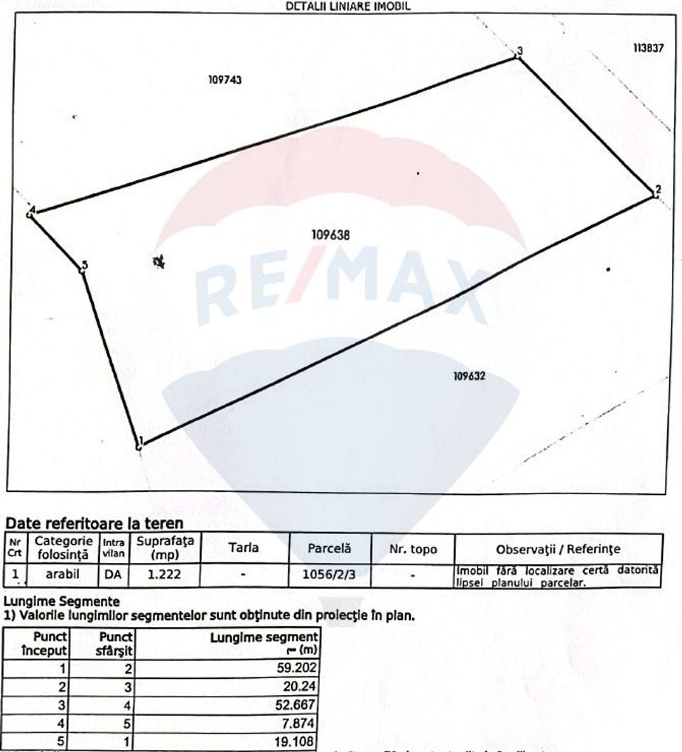 Teren de vânzare – zona Wevern, Medias – 1.222 mp lângă padure
