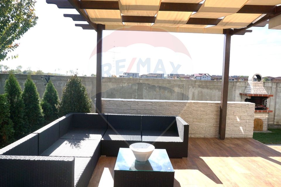 Casa  Vila cu 4 camere de inchiriat Cernica langa padure