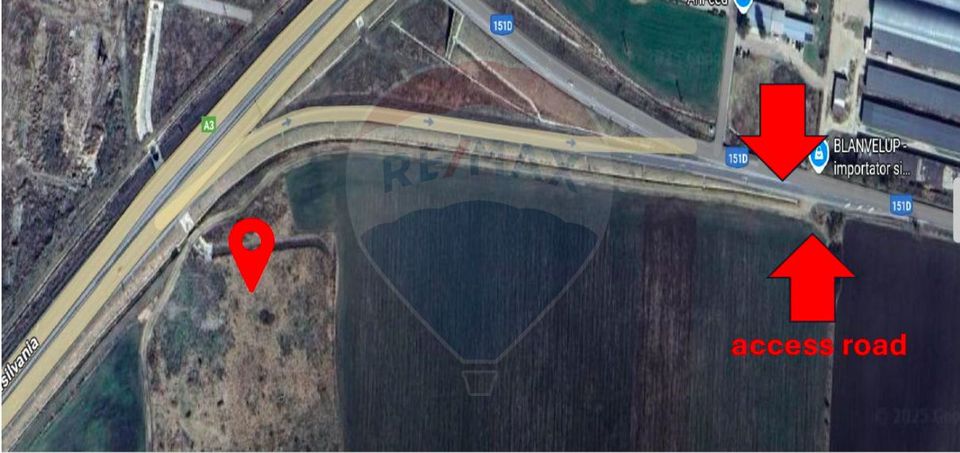 For SALE Agricultural land 41.356sqm Targu Mures / DJ DJ151D