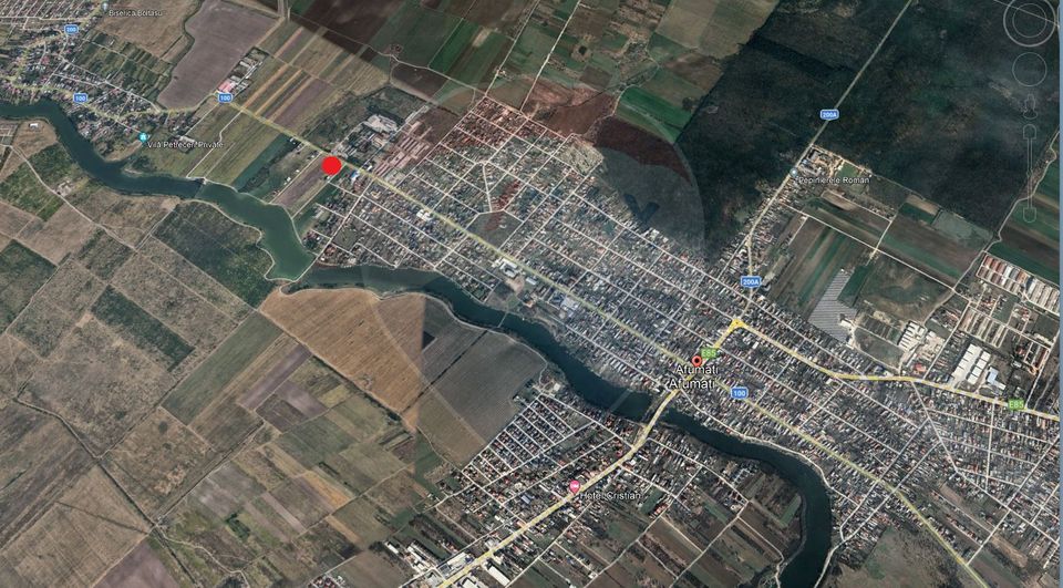 Teren intravilan 2.091 mp cu deschidere la lac – Afumați