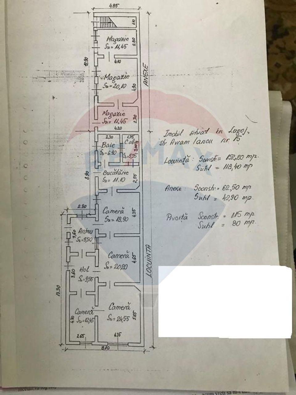 5 room House / Villa for sale, Central area