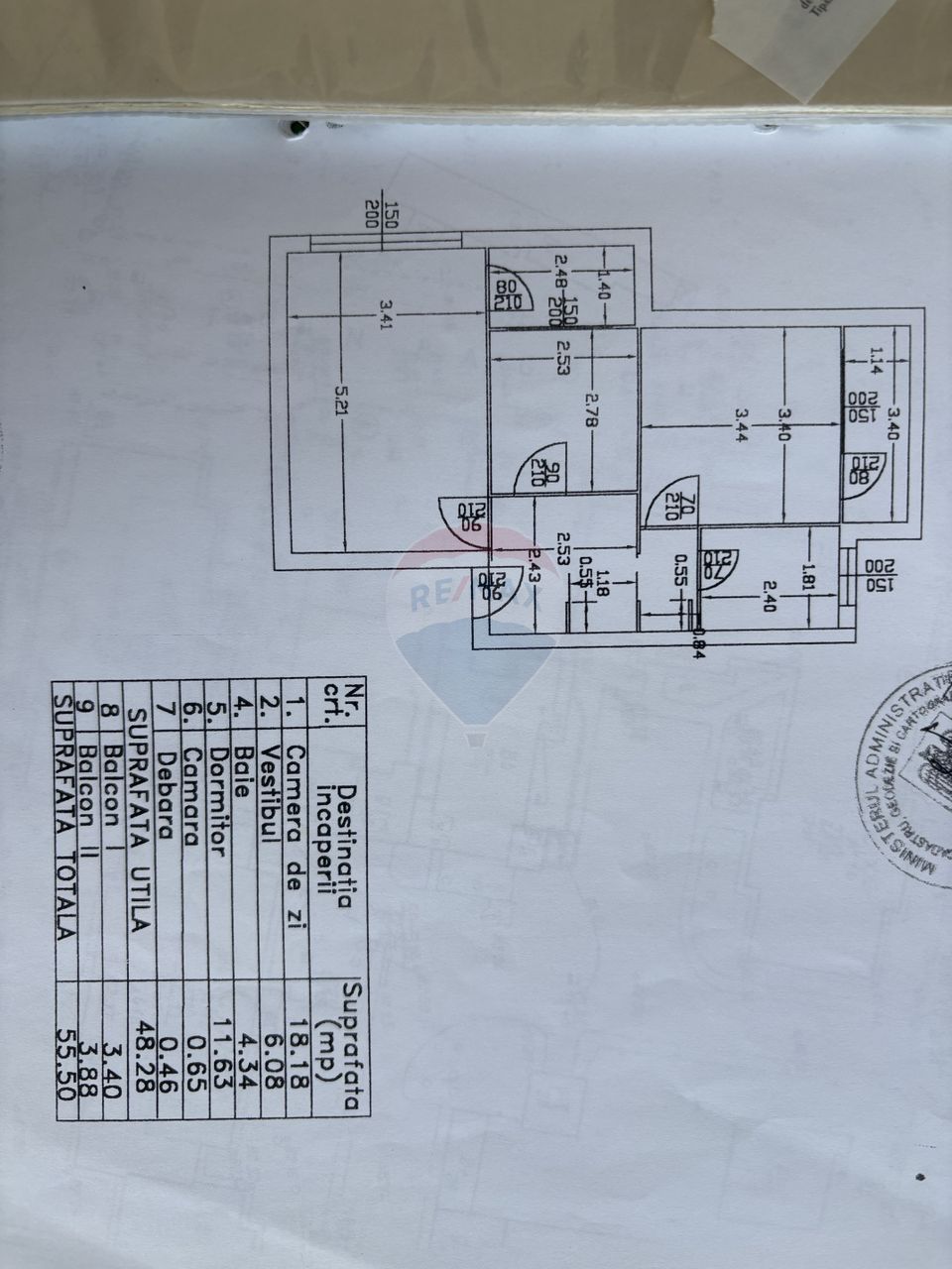 Apartament cu 2 camere de vânzare în Baneasa , Herastrau