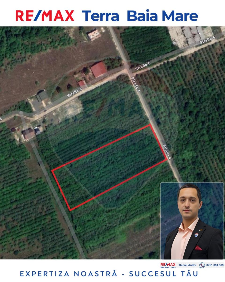 Land 4,535sqm Tautii-Magheraus / Strada 4