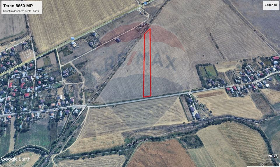 Land 8,650sqm Cernica / Strada Nicolae Iorga