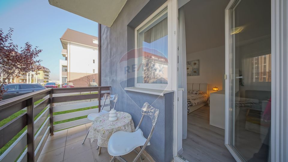 Apartament modern cu o cameră, complet mobilat și utilat