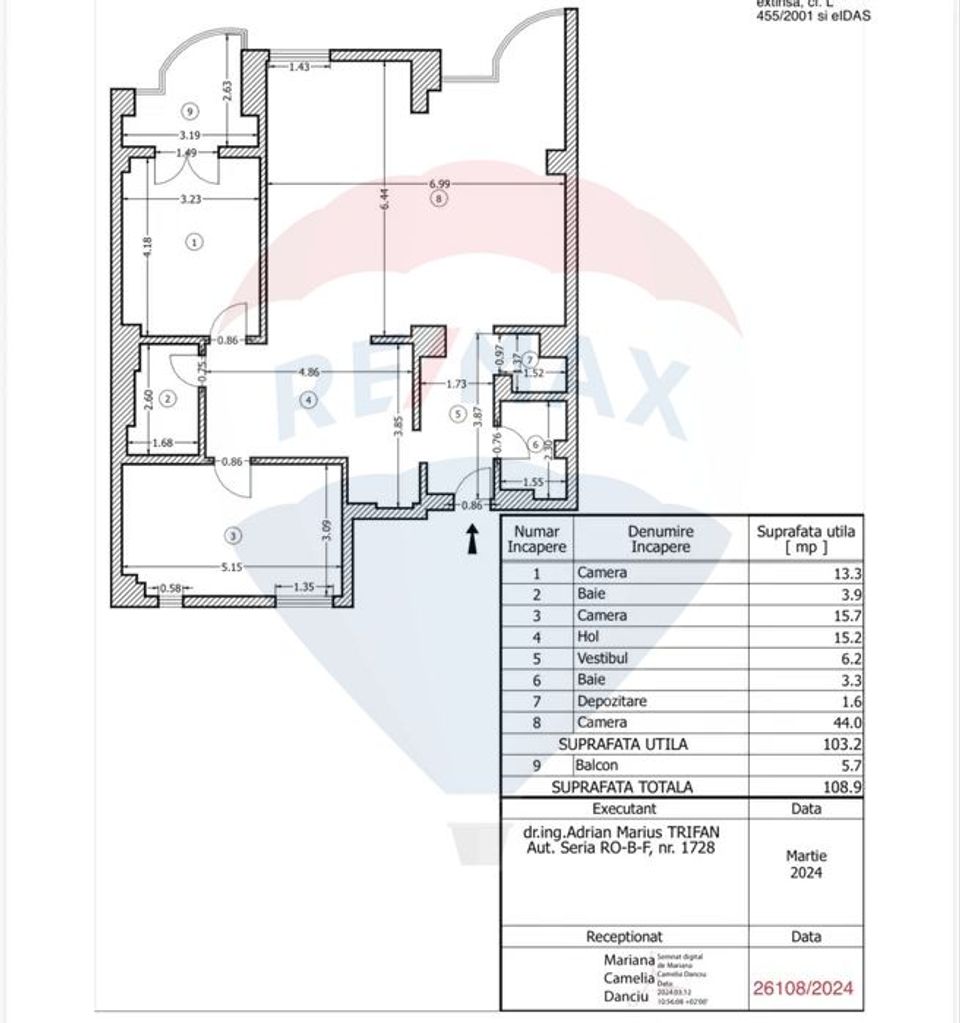 Office space - 108sqm - for rent in Vitan Mall area