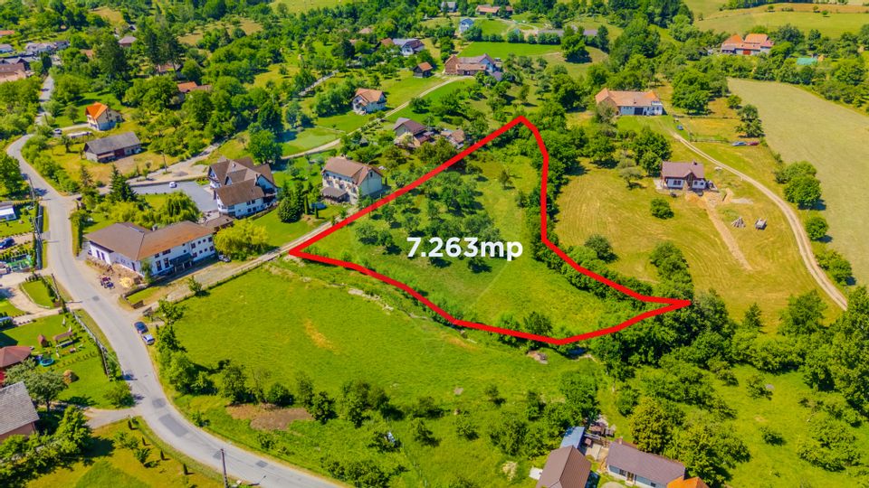 COMISION 0% Teren 7,263mp Sohodol/Valea Sohodolului