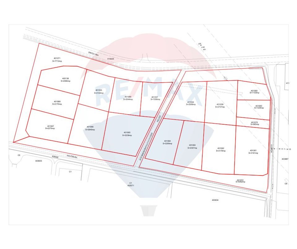 Land 50,000sqm Sacalaz / Strada Principala