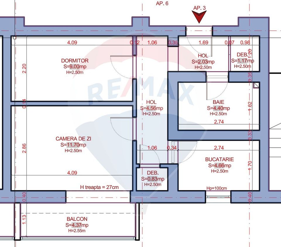 Apartament cochet cu 2 camere de vânzare în Cartierul Noua