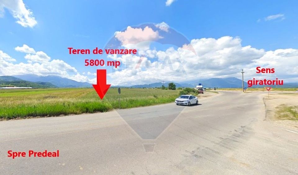 Land 5,800sqm Rasnov / DN 73