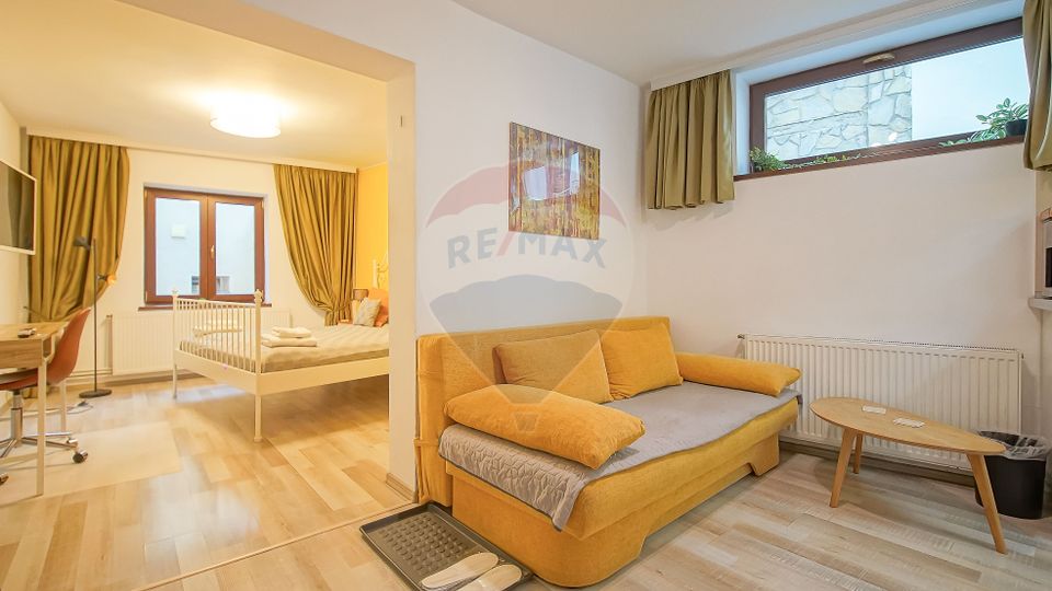 Casa cu 5 studiouri independente, terasa rooftop, vedere montana