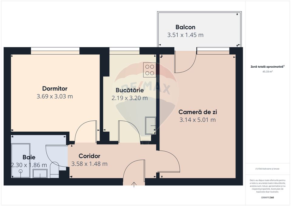 2 room Apartment for sale, Berceni area
