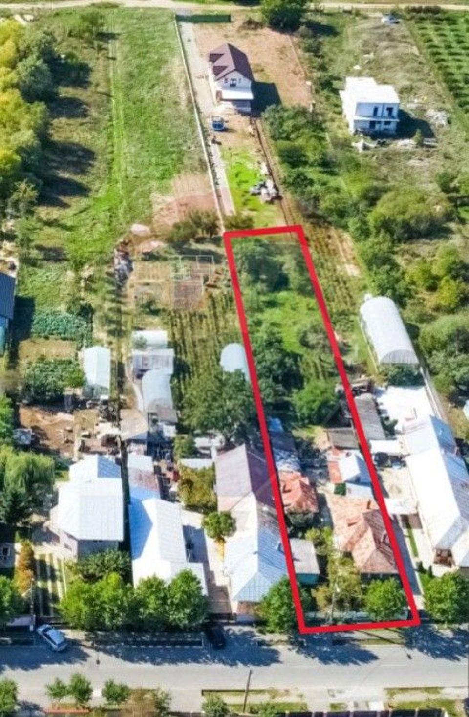 Teren intravilan 1,189mp Buftea - constructii si livada/ Strada Scolii