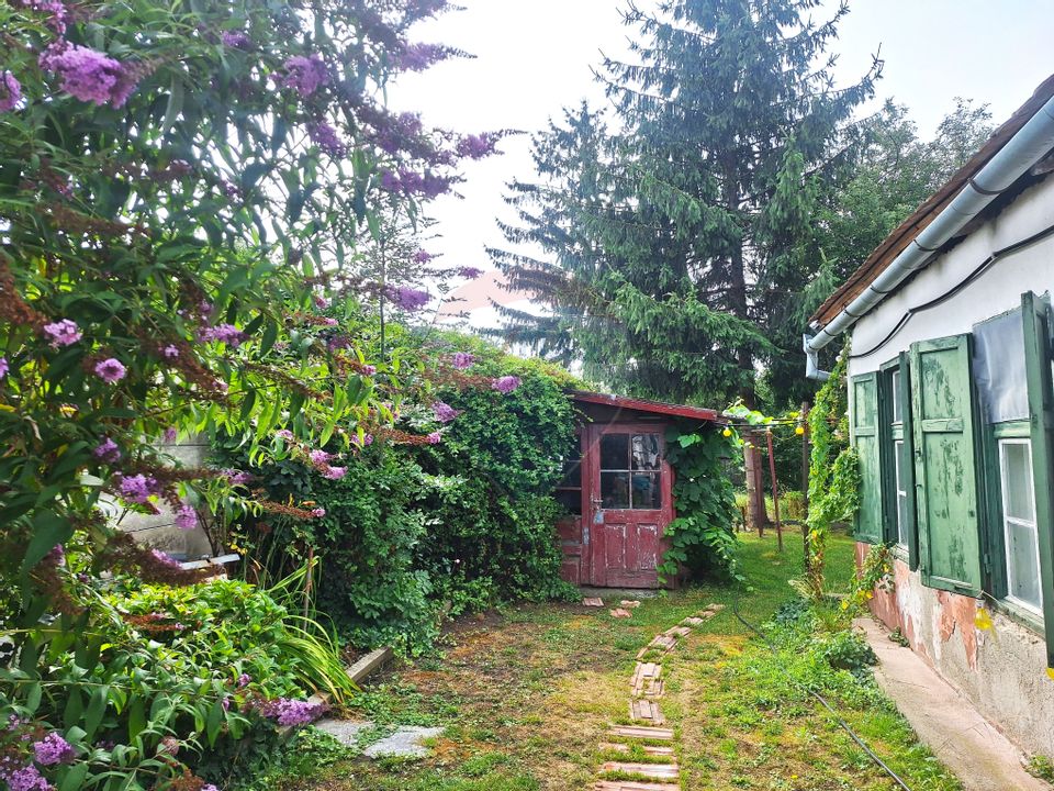 Casă cu grădină superbă – o oază verde în Sibiu