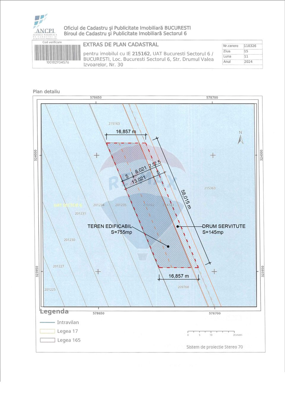 Teren 900 mp | Zona in plina dezvoltare | Sector 6