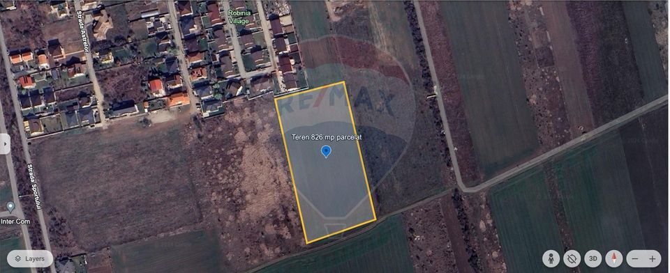 Land 8,236sqm Tamasi / Aleea veronica