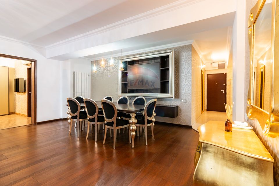 Apartament de închiriat, 3 camere, 128 mp, Barbu Delavrancea – Kiselef