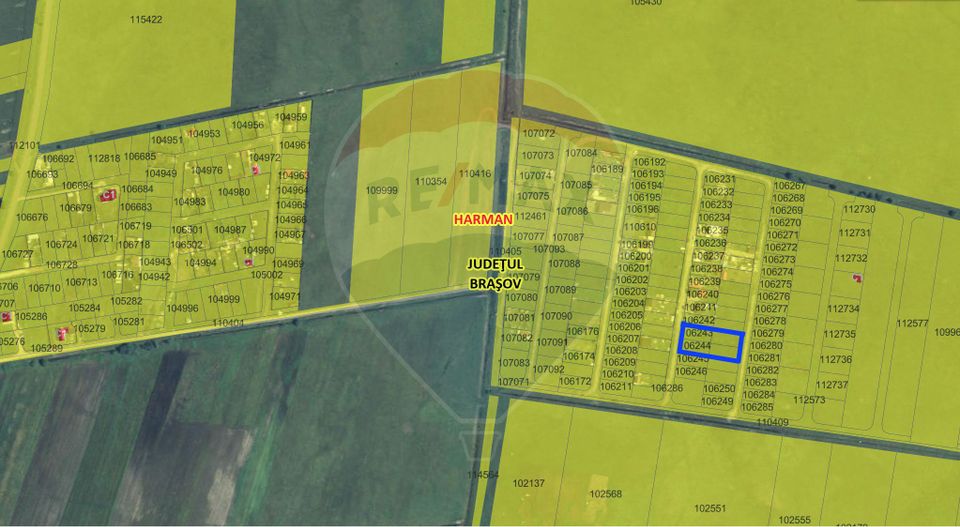 Land 2,000sqm Harman / Strada Mihail kogalniceanu