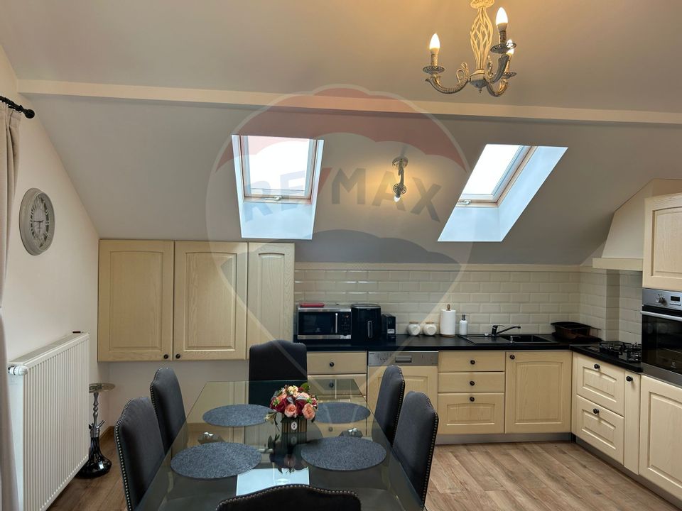 Apartament 3 cam, Otopeni 1km de M 6-1 Mai, 2 loc parcare+100 m curte