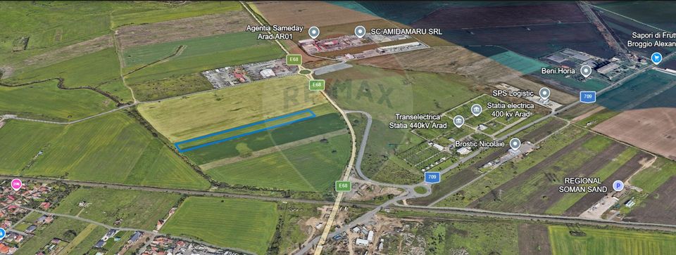 Land 13,263sqm Arad / Soseaua Centura Arad Nord