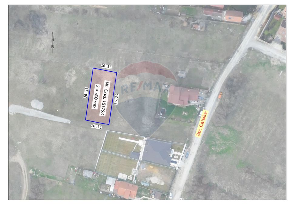 Land 600sqm Oradea / Strada Caisilor