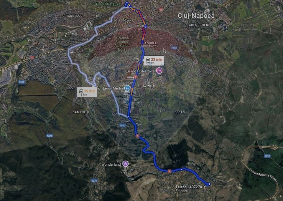 Teren cu autorizație de construire, 953 mp