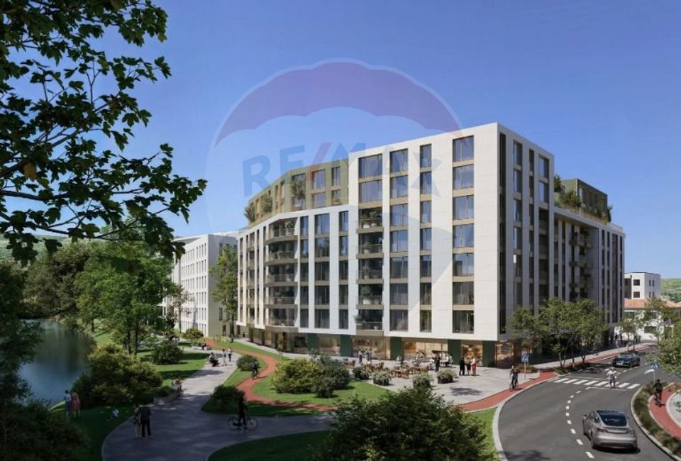 Spațiu comercial / birouri de vânzare  (100.4 mp)– zona centrală