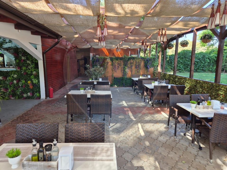 Spațiu comercial restaurant cu terasă de vânzare în  Olimp Constanța