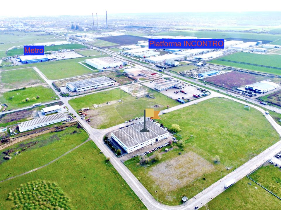 Spațiu industrial de 1,060mp de vânzare în zona Exterior Sud