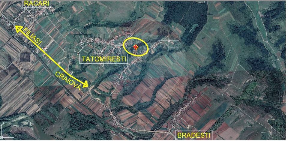 Teren/Padure  3,700mp / partial  intravillan  Tatomiresti