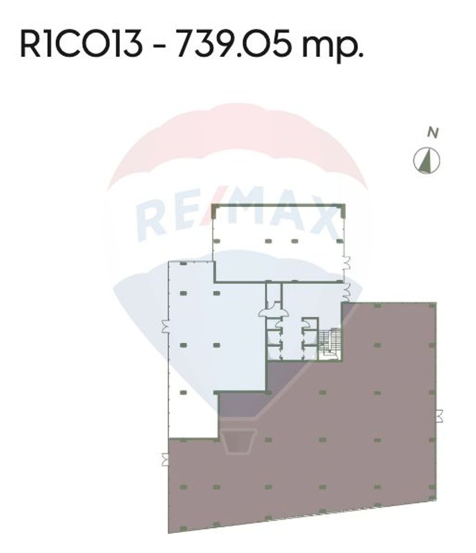 739.1sq.m Commercial Space for sale, Gara area
