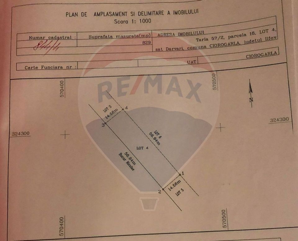 Land 2,000sqm Darvari / Strada Drumul Sarii