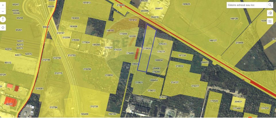 Teren 19,400mp Oradea / Calea Borsului/zona Comau/Industrial/DEx16/A3