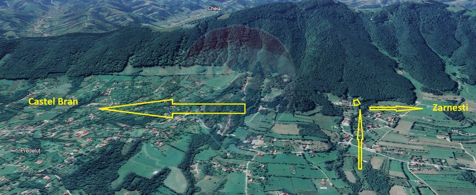 Land 2,000sqm Zarnesti / Strada Tohanita