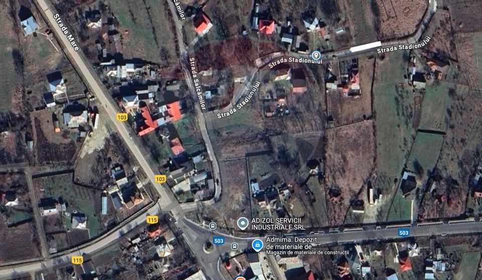 Land 1,690sqm Oarja / Strada Stadionului