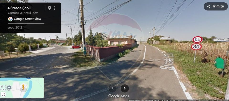 Oportunitate de investiție – teren 804 mp, Corbeanca – Strada Scolii