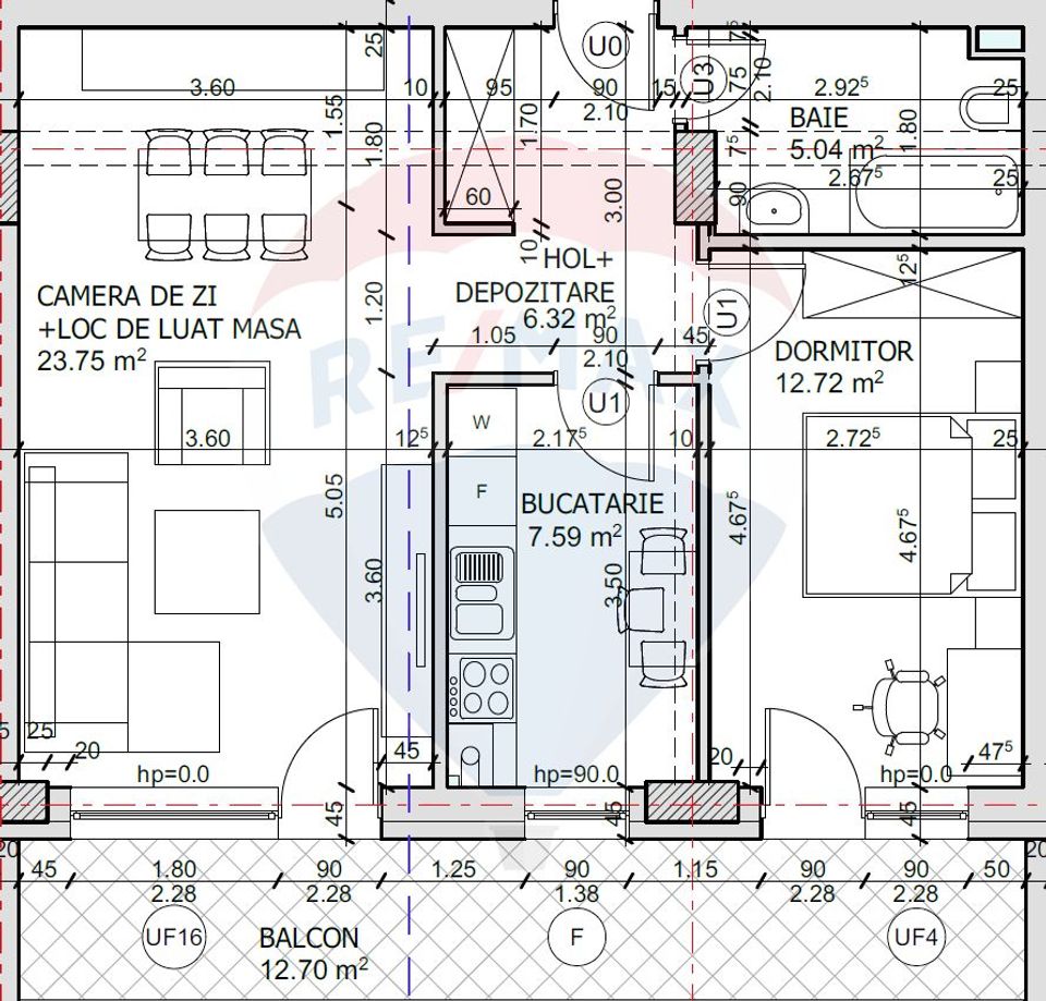 Vanzare Apartament Lux cu 3 camere de vânzare în zona Tomis Nord