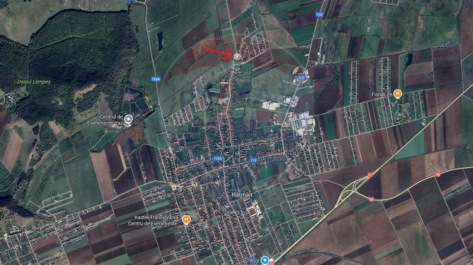 Comision 0% | Teren intravilan 500 mp | Utilități | Hărman