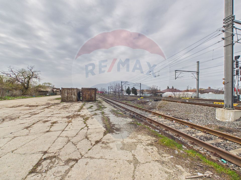 Industrial space for sale 7950sqm Lehliu Railway Station access DN3+A2