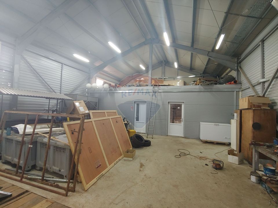 Spațiu industrial-depozit de 292mp de închiriat in Dumbraveni, SV