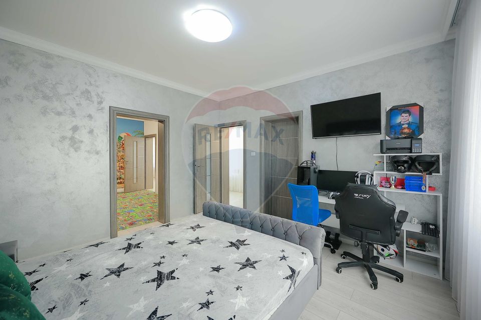 Confort modern pe un singur nivel. Casă nouă în Oșorhei, 4 cam. 147 mp