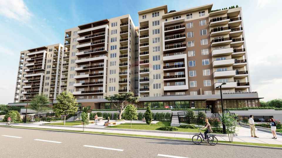 Apartament de vanzare cu 3 camere in cartier modern/ zona Tractorul