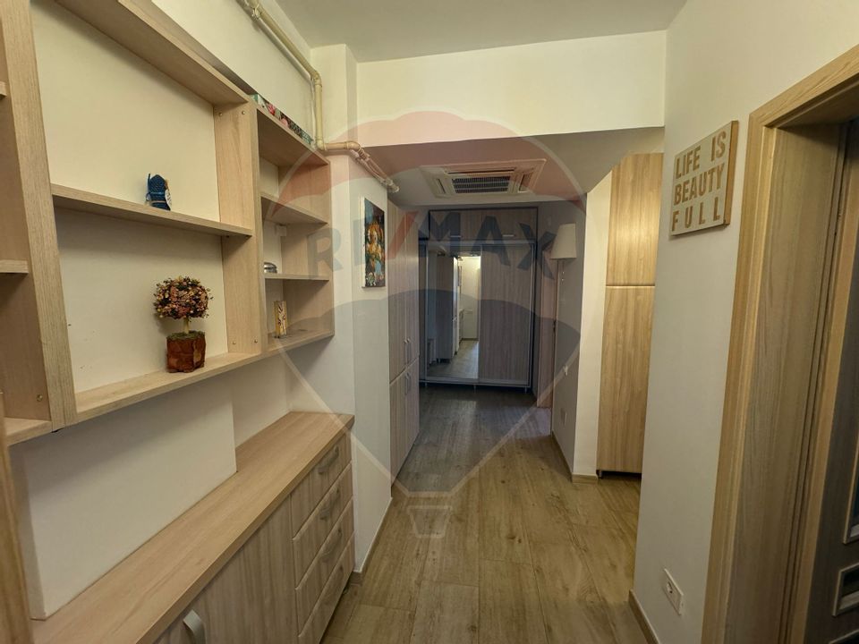 Apartament cu 2 camere cu gradina de inchiriat-bloc nou