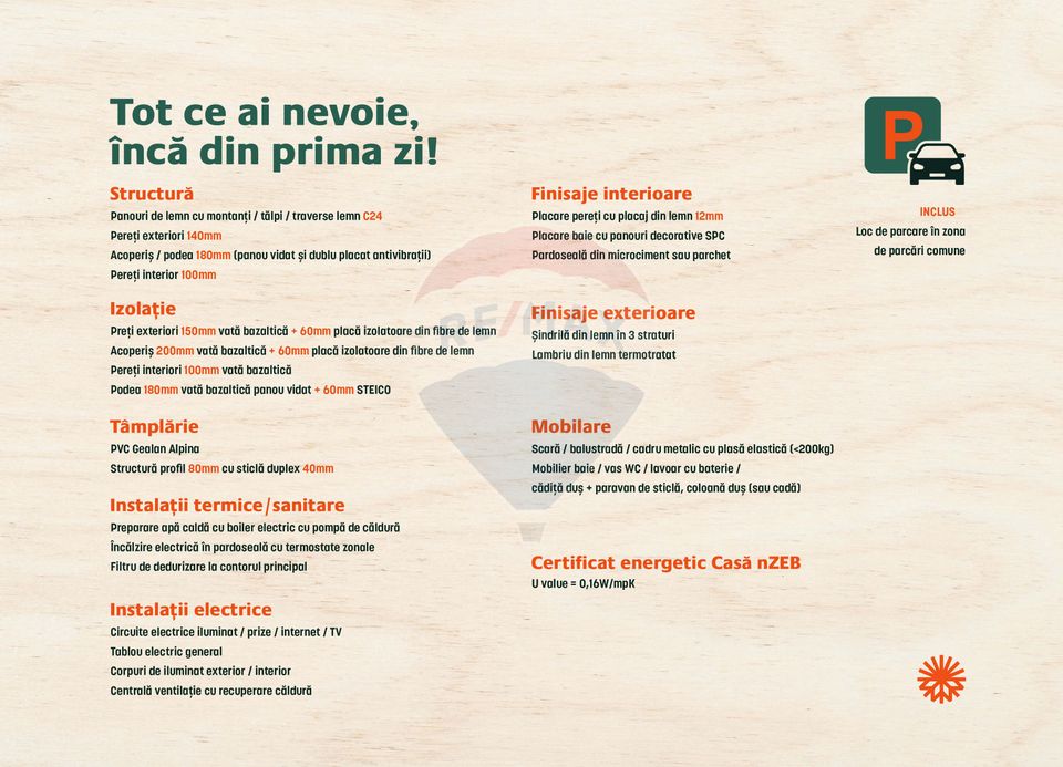 Doua case la munte, cu vedere superba, localizate in Poiana Marului